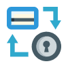 rent hire payment credit card money keyhole lock exchange deal icon 5.png